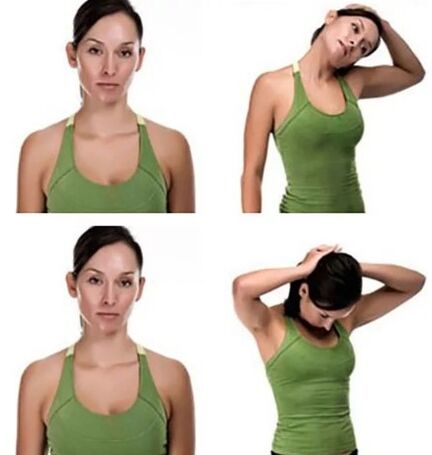 Exercises for the treatment of cervical osteochondrosis