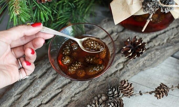 Tincture prepared on the basis of pine loops